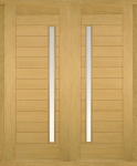Oslo Oak Double Front Doors